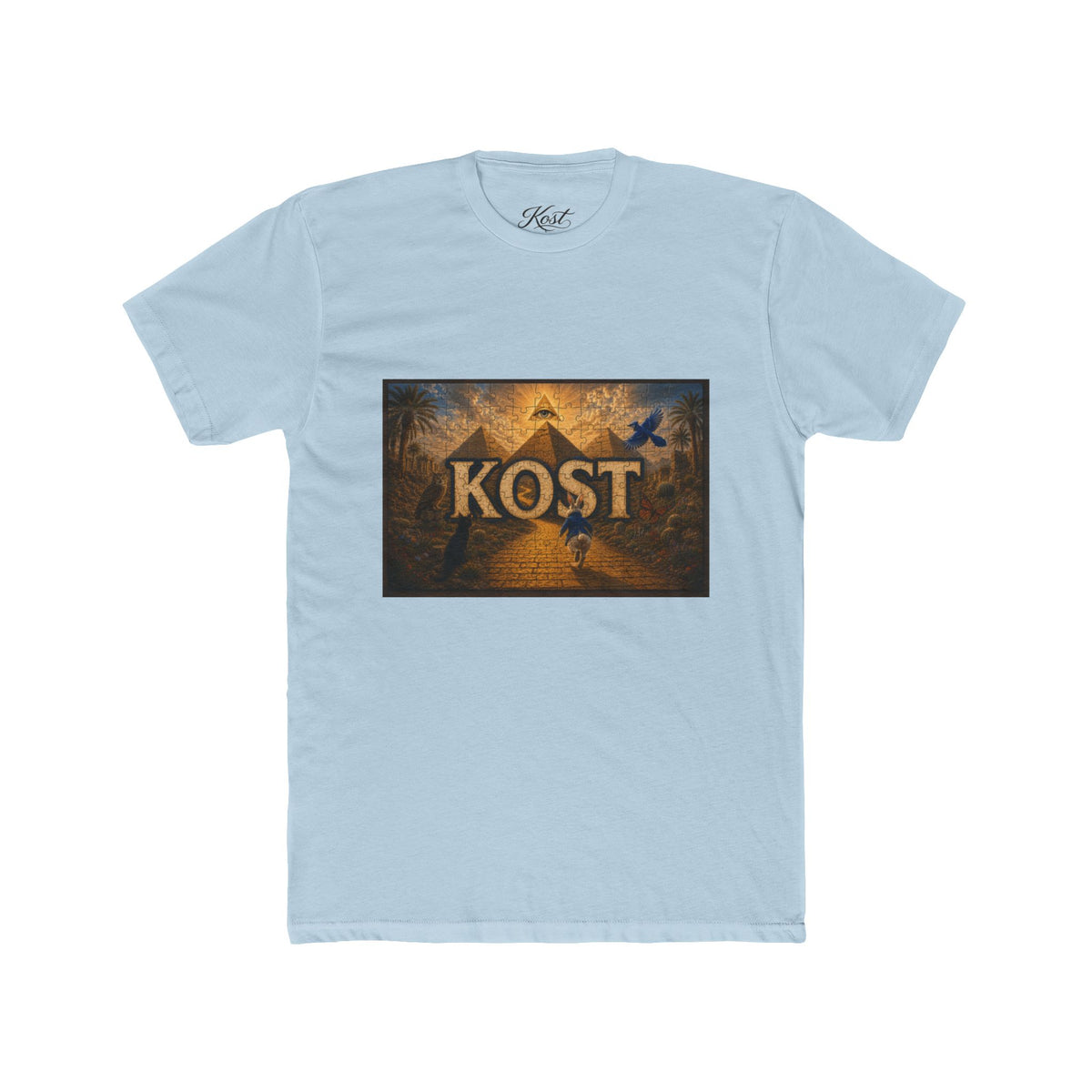 Kost Vintage Raven Graphic Tee — Gothic Fantasy Band-Style Shirt