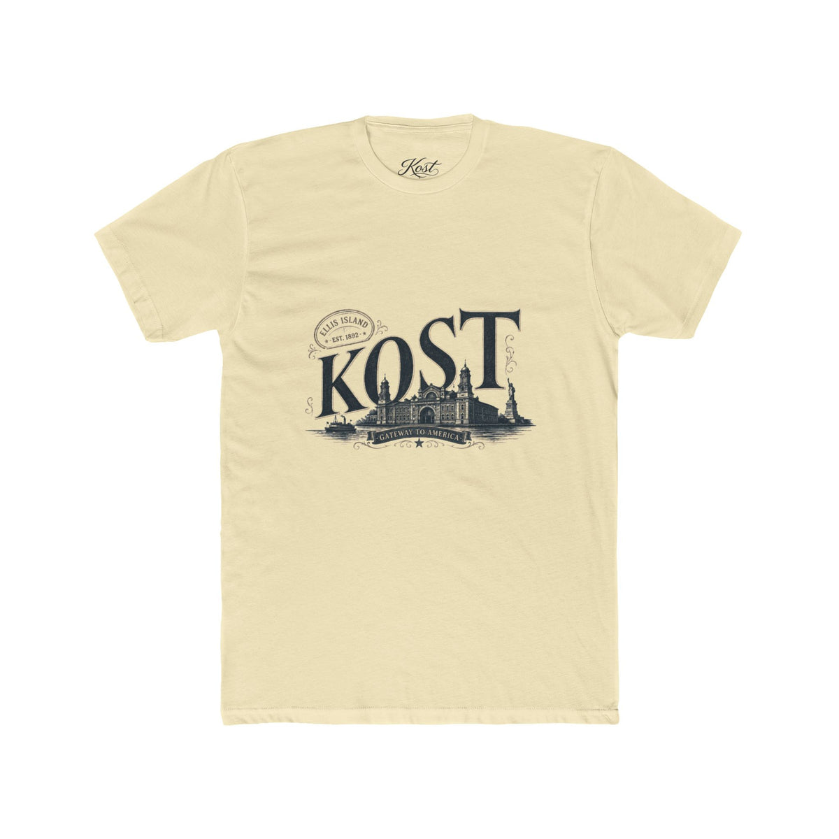 Kost Cityscape Tee — Vintage Architectural Graphic T‑Shirt