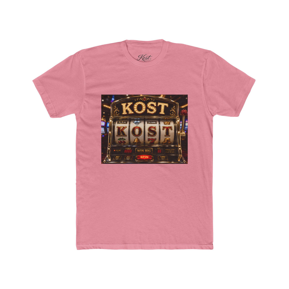 KOST Slot Machine Graphic Tee — Casino Retro Vintage Vegas Shirt