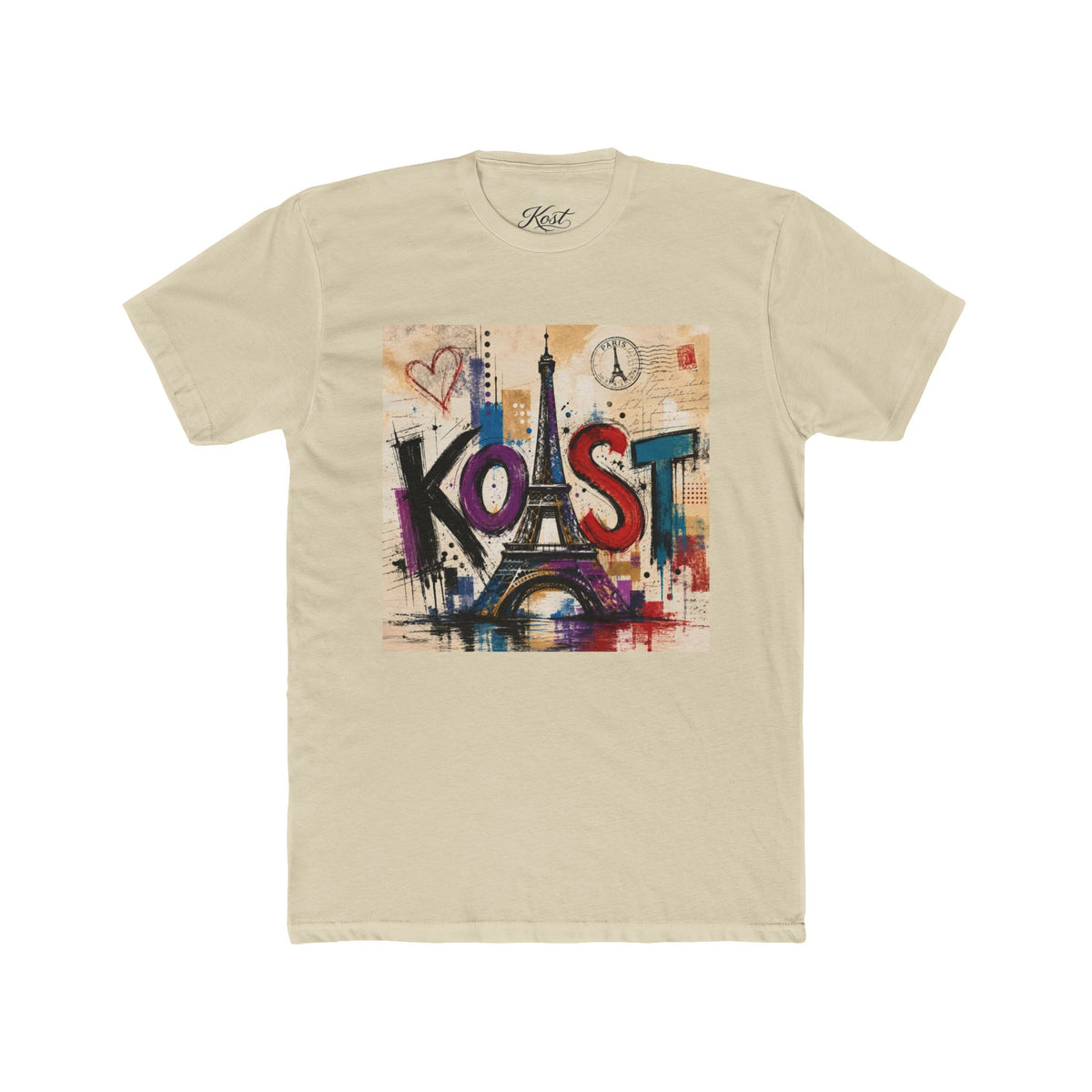 Paris Graffiti T-Shirt – Colorful Eiffel Tower KOAST Street Art Tee