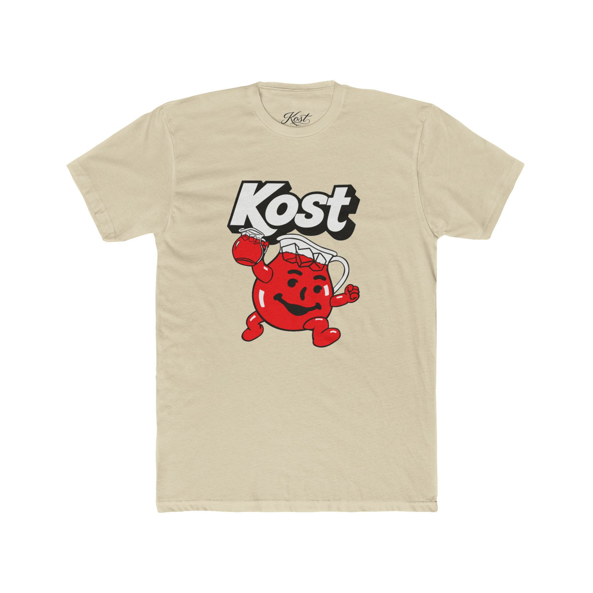 Kost Kool-Aid Mascot T-Shirt — Retro Red Drink Logo Tee