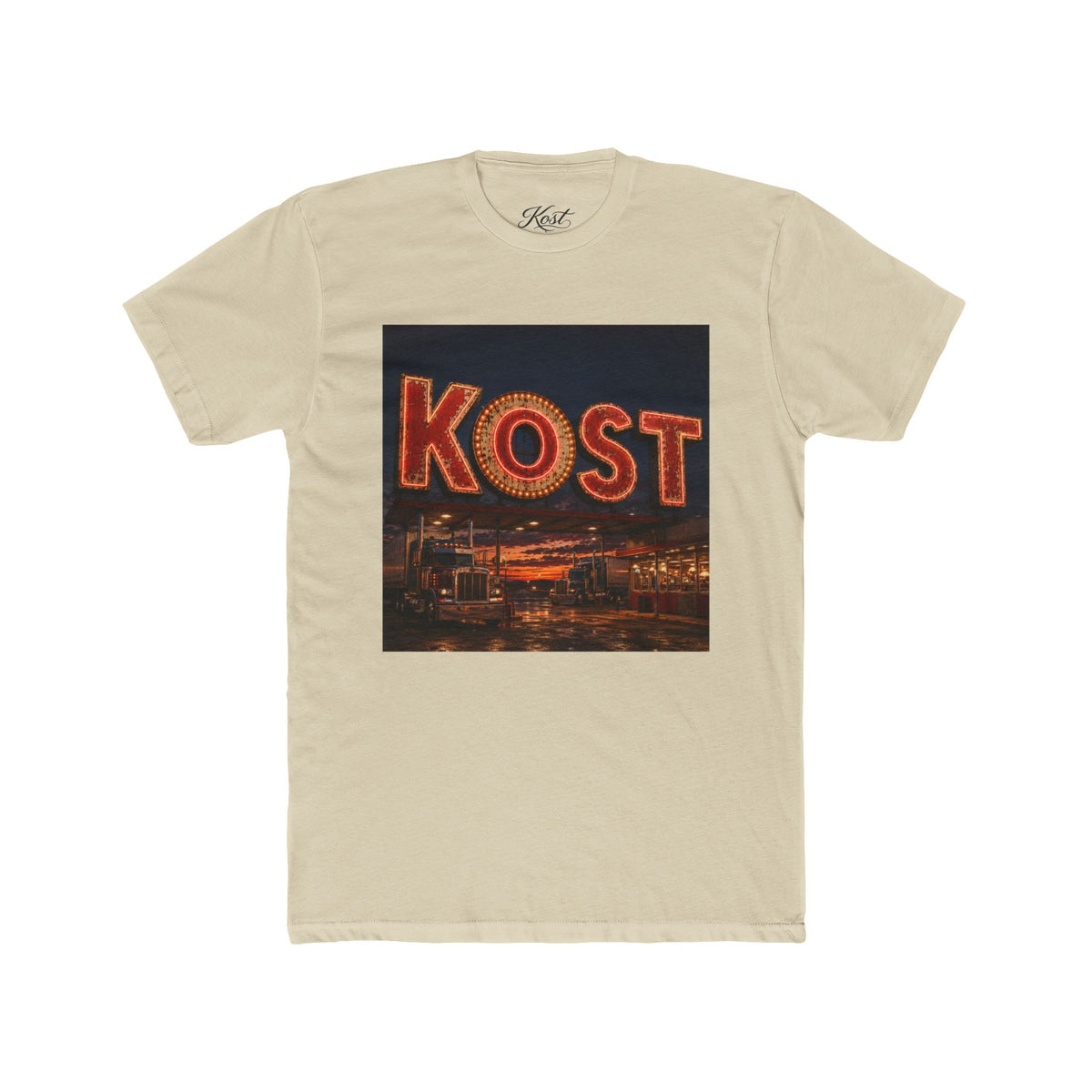 KOST Sunset Cityscape Graphic T-Shirt