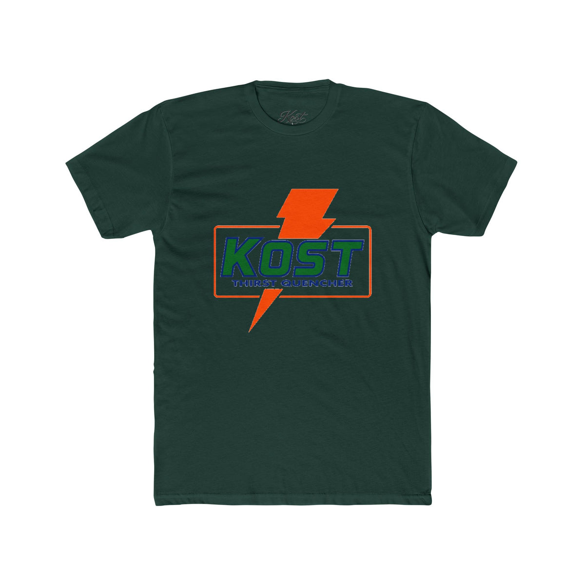 Kost Thirst Quencher Tee — Retro Lightning Soda Logo T-Shirt