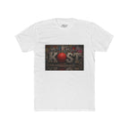 KØST Vintage Sticker Collage Tee — Red Heart Logo Graphic T‑Shirt