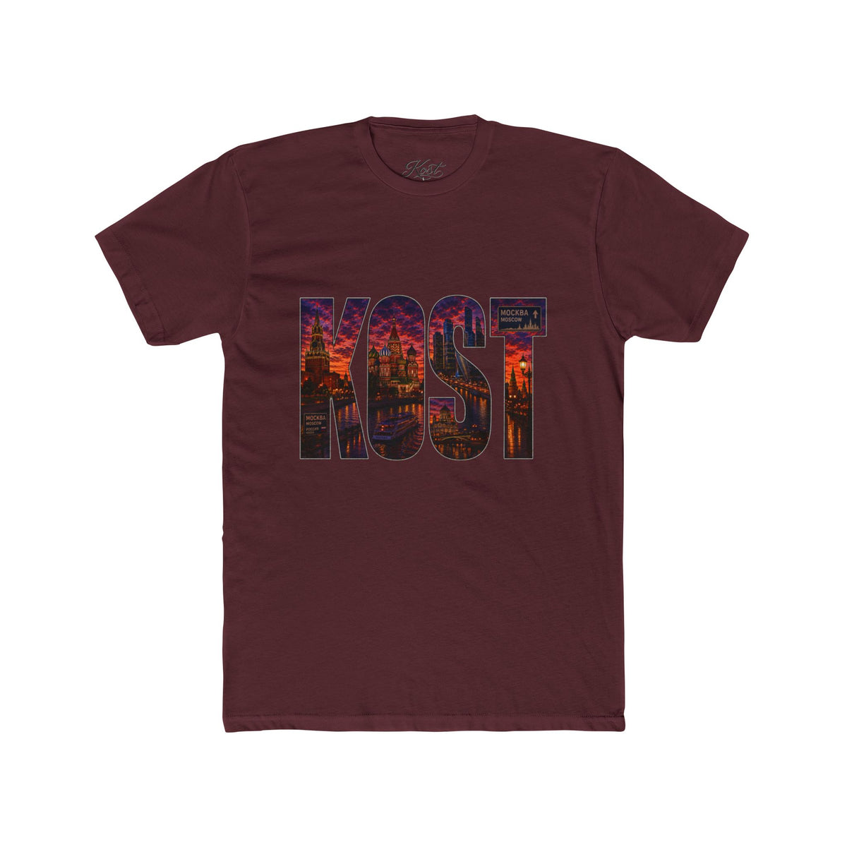 KOST Sunset Logo Tee — Graphic Crewneck T-Shirt