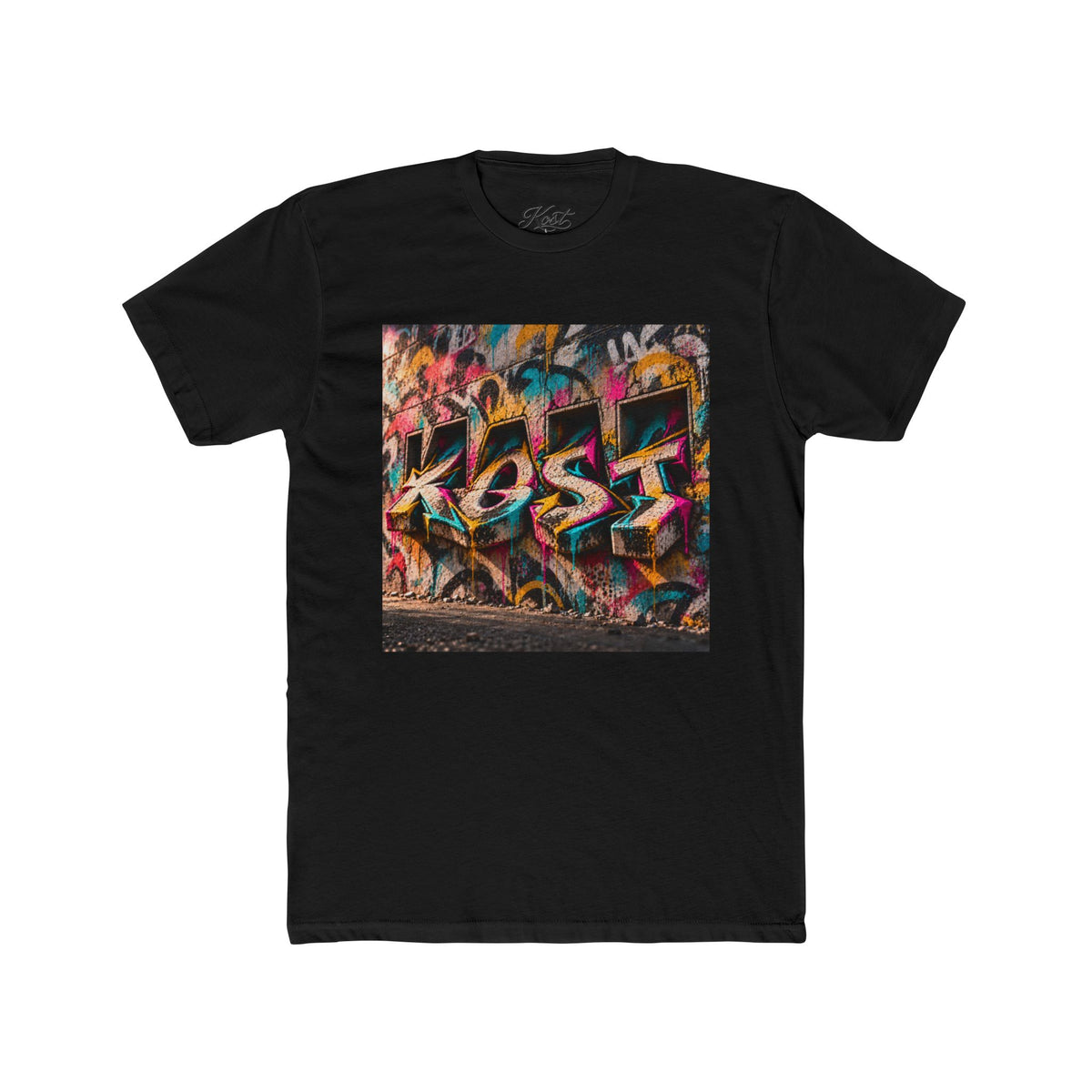 Graffiti 'Lost' Crew Tee — Urban Street Art T-Shirt