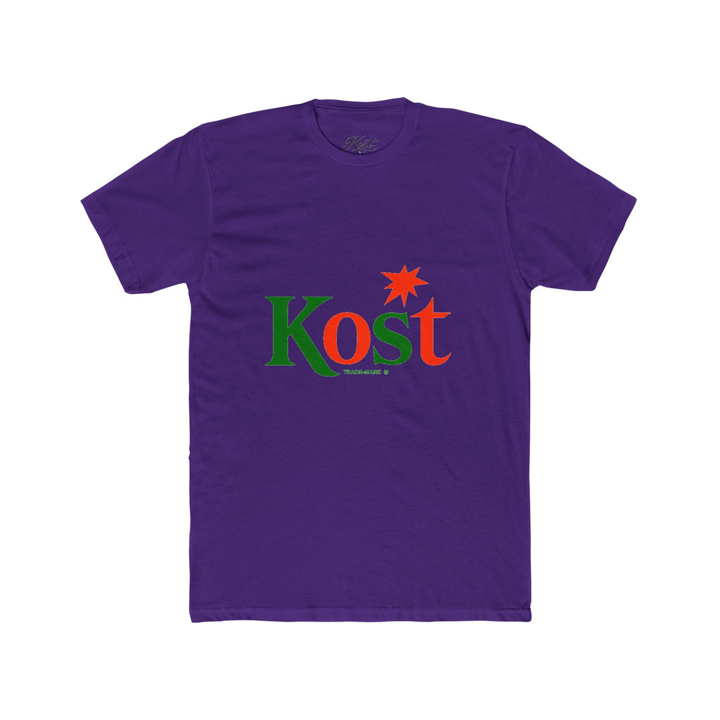 Kost Logo Tee — Retro Green & Red Graphic T-Shirt
