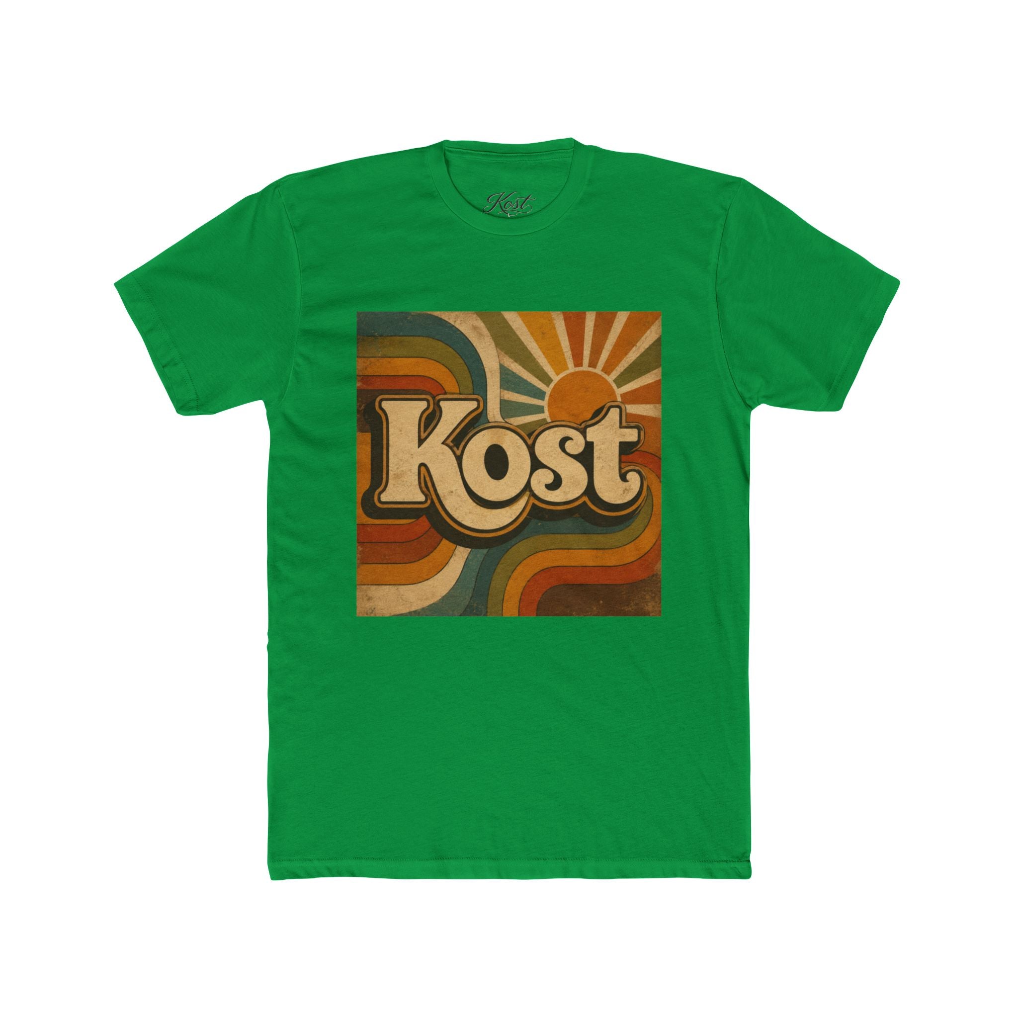 Retro 'Kost' Tee — Vintage 70s Sunset Graphic T-Shirt