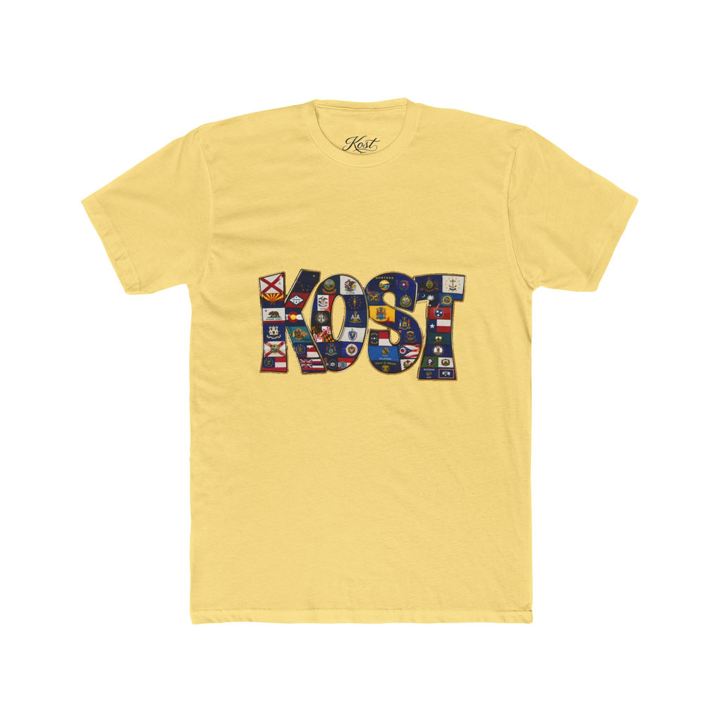 Lost Graphic T-Shirt — Retro Collage "LOST" Logo Tee