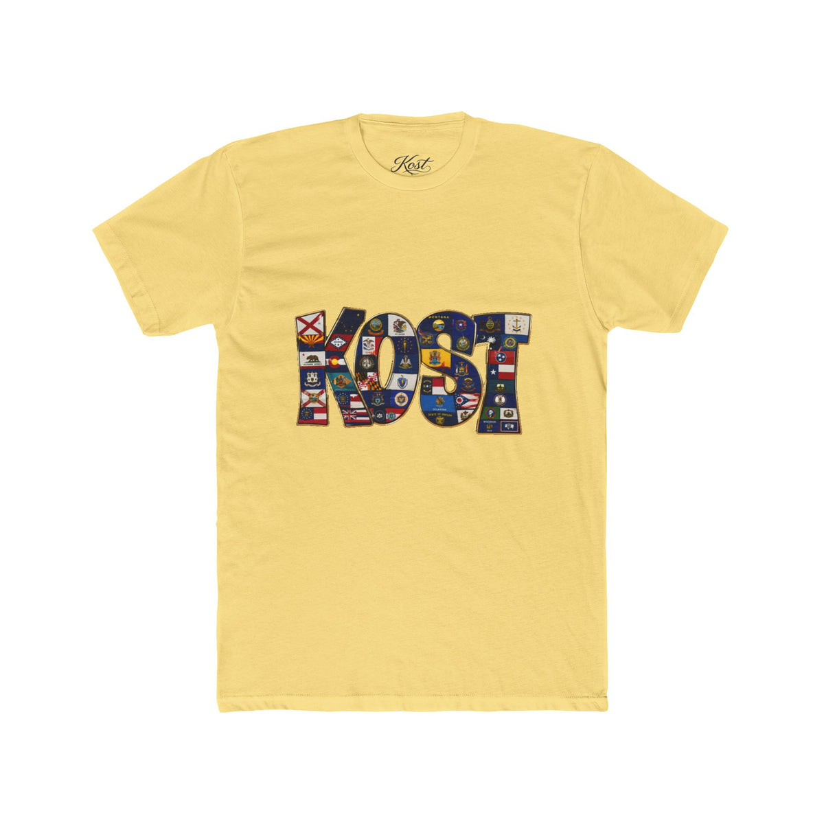 Lost Graphic T-Shirt — Retro Collage "LOST" Logo Tee
