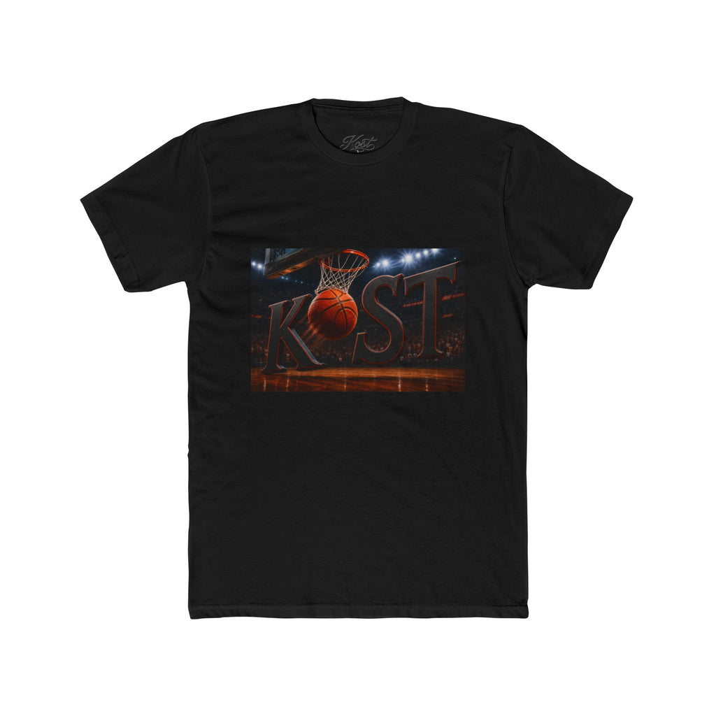 Basketball Hoop Graphic Tee — "Kobe" Dunk Design