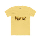 Kost Gold Logo Tee — Metallic Typography Graphic T-Shirt