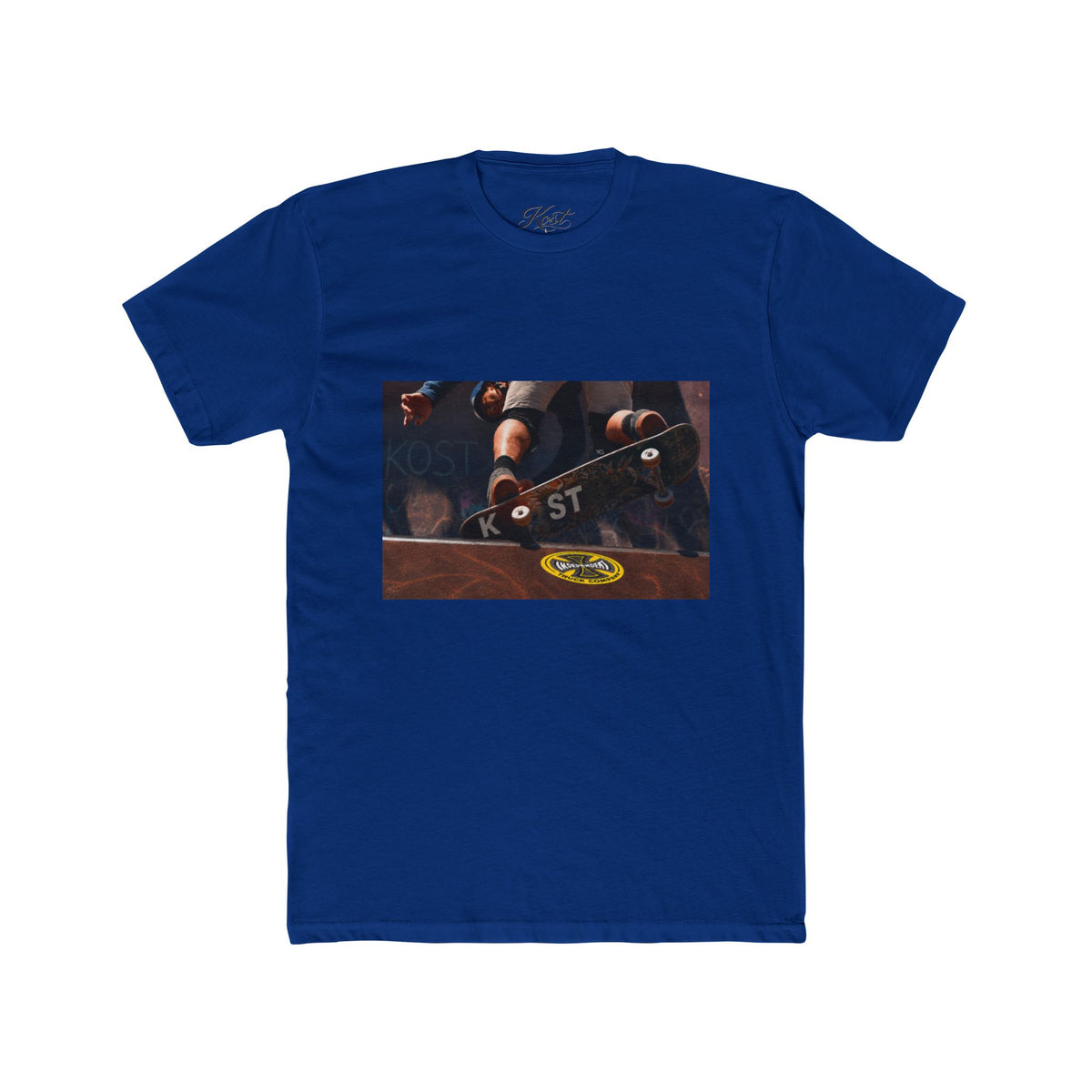 Skateboard Trick Photo Tee — Vintage Skate Deck Graphic T-Shirt