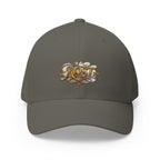 Embroidered 'Kost' Baroque Gold Logo Cap — Structured Closed-Back Hat