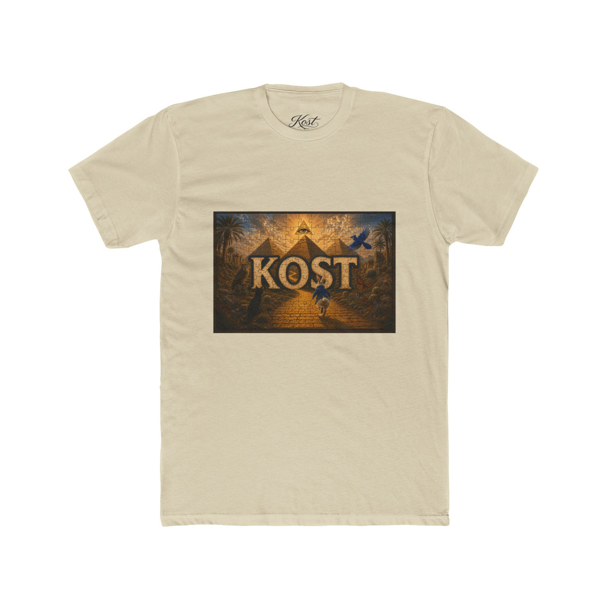 Kost Vintage Raven Graphic Tee — Gothic Fantasy Band-Style Shirt
