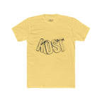 KOST Sketch Logo Tee — White Cotton Graphic T‑Shirt