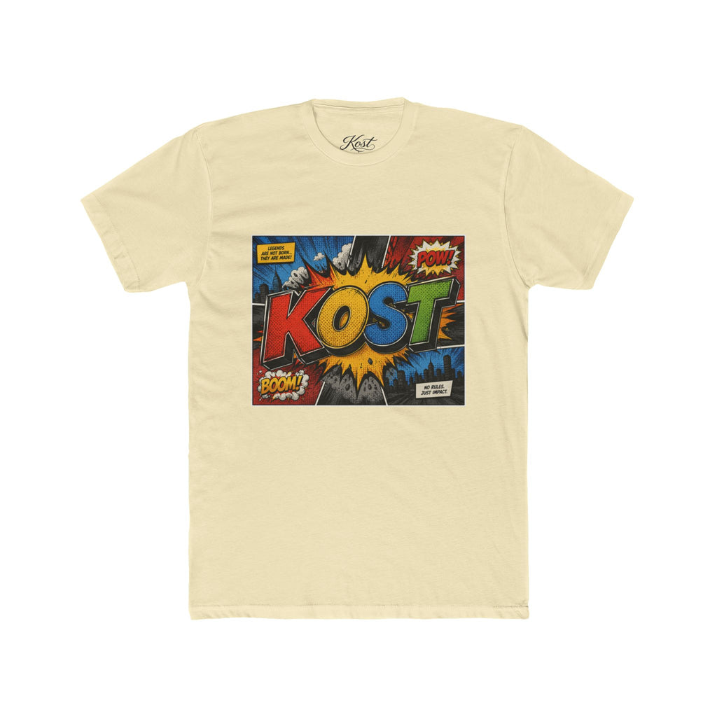 KOST Comic Pop Art T-Shirt - Retro Superhero Graphic Tee