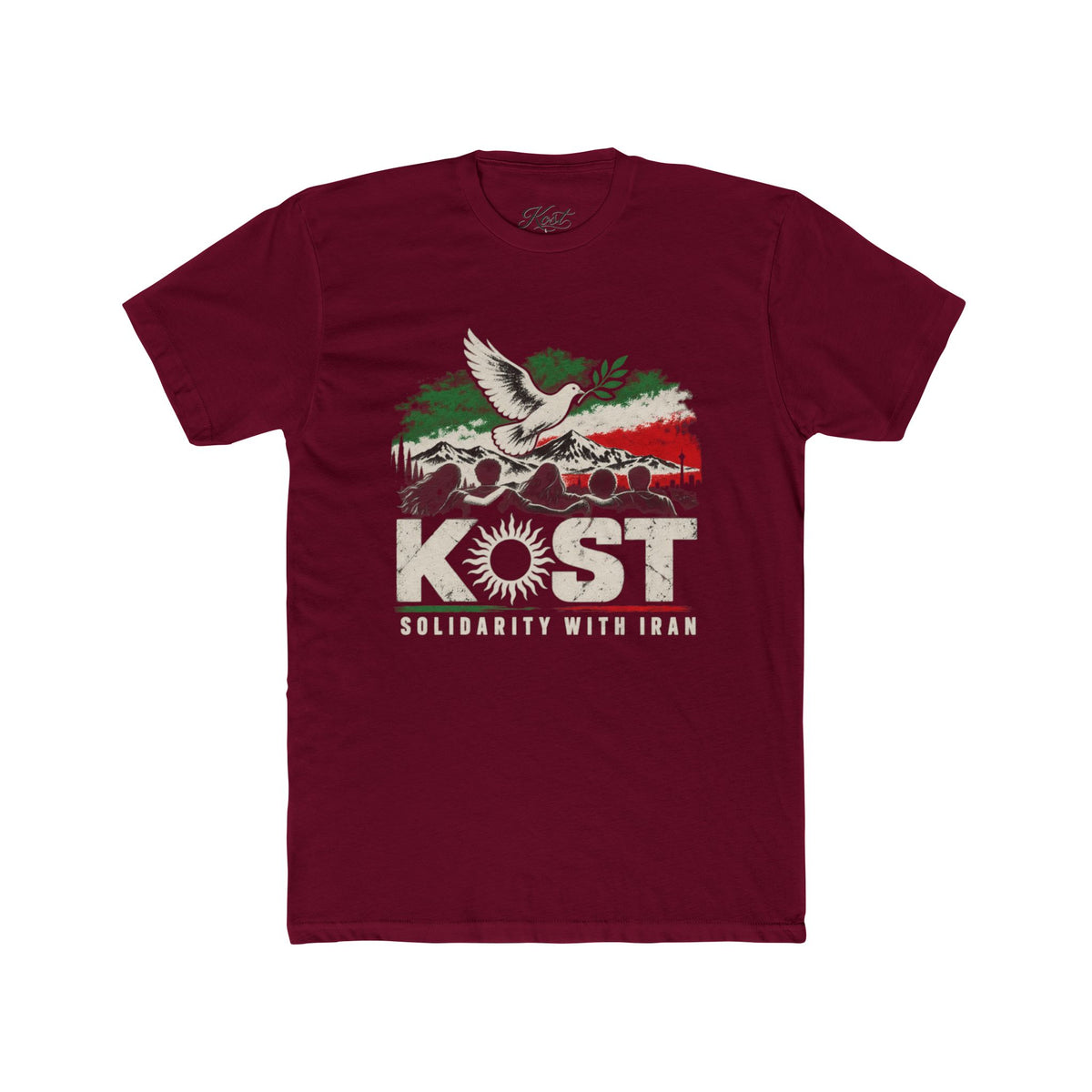 KOST Solidarity With Iran Graphic T-Shirt