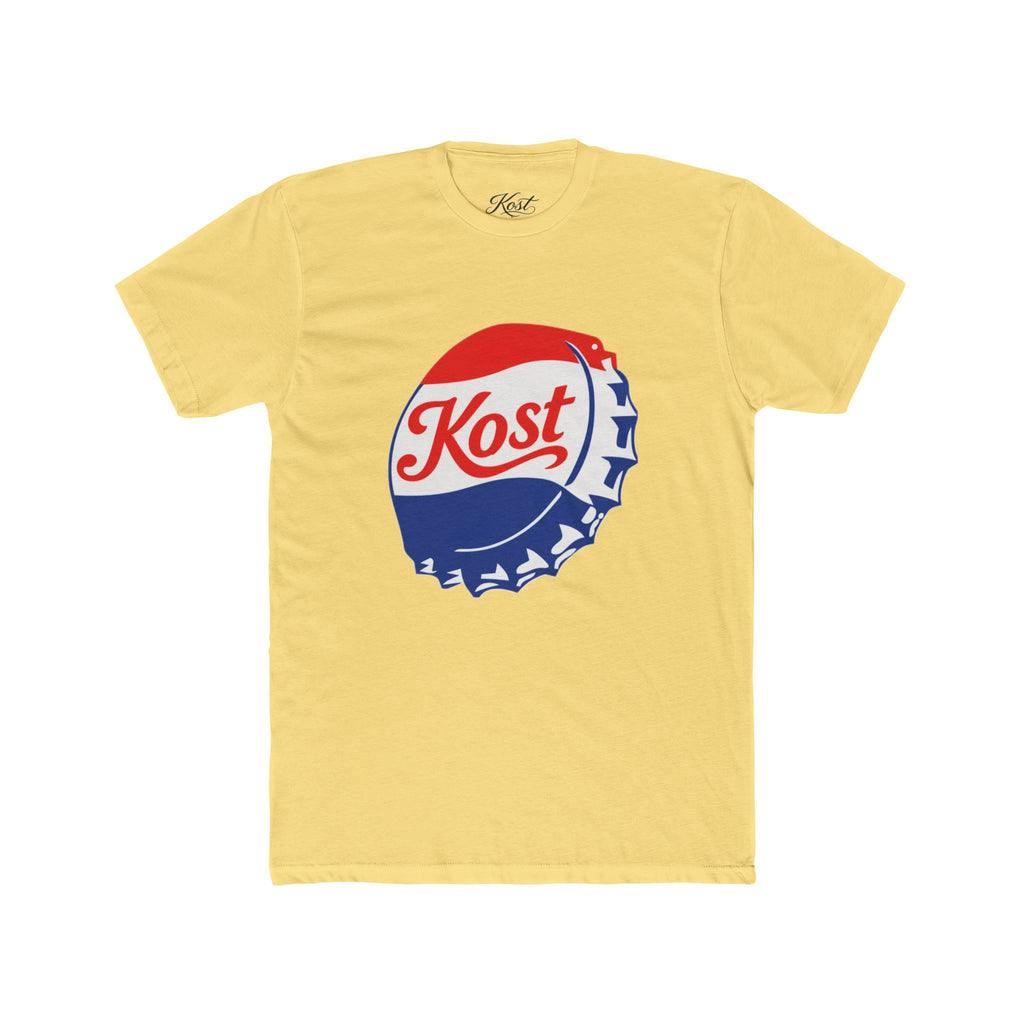 Retro 'Kost' Bottle Cap Tee - Vintage Soda Logo T-Shirt