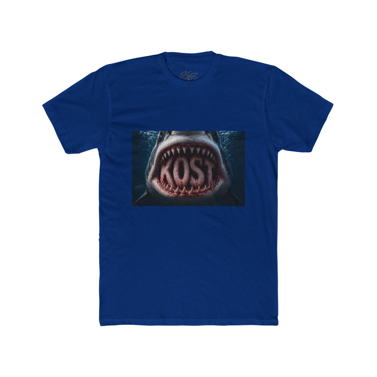 Shark Mouth Graphic Tee – 'KOST' Horror Ocean Shirt