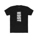 KOST Vertical Logo Tee — Grunge Vertical Graphic T-Shirt