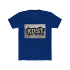 KOST Graphic T-Shirt – Distressed Black and White Streetwear Tee
