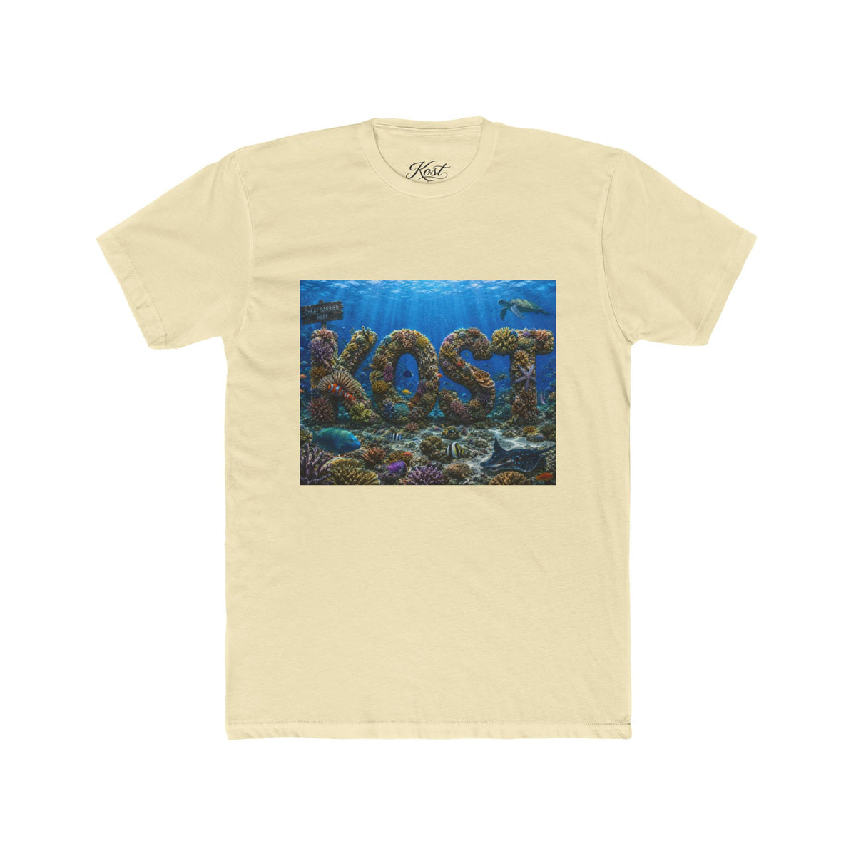 KOST Coral Reef T‑Shirt — Ocean Marine Life Graphic Tee