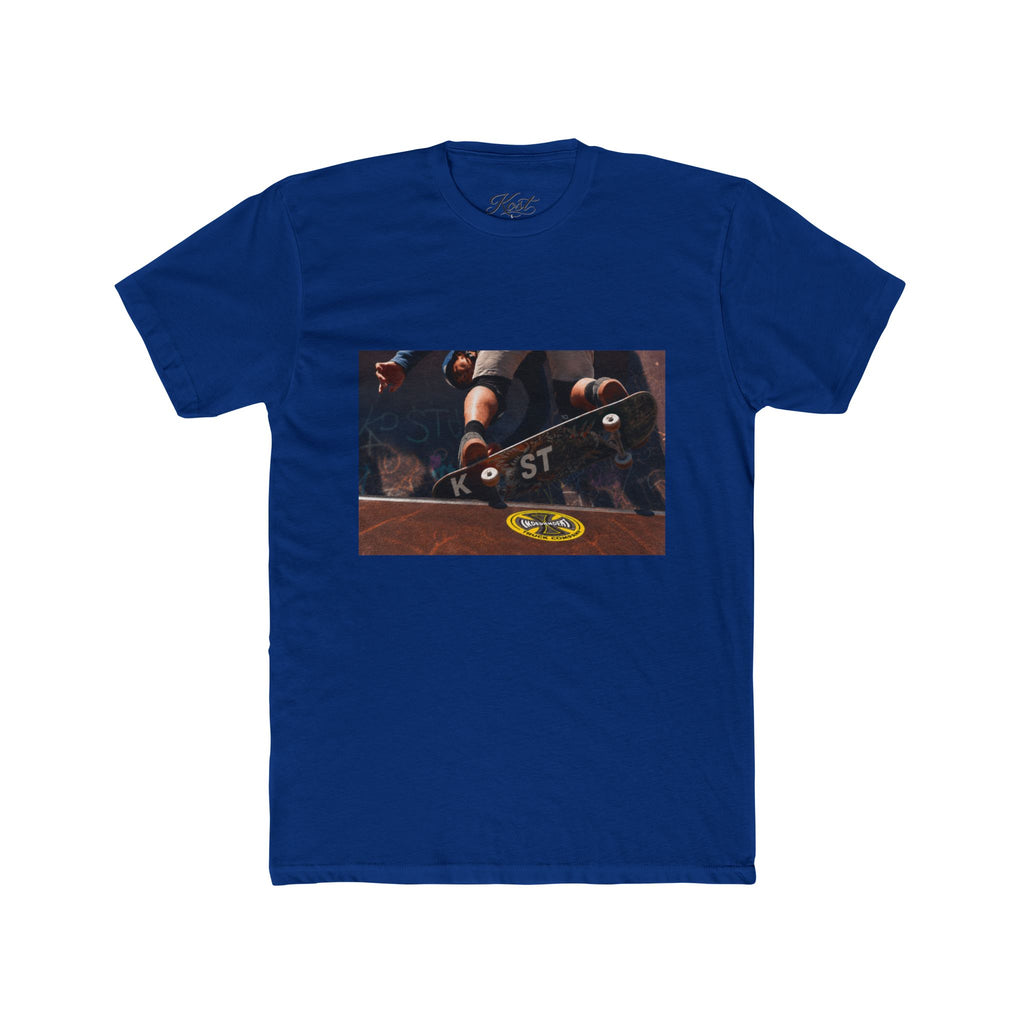 Skate Trick Photo Tee — Vintage Skateboard Crew Shirt