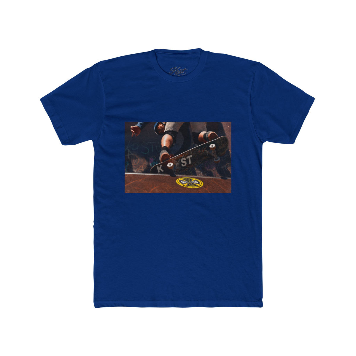 Skate Trick Photo Tee — Vintage Skateboard Crew Shirt