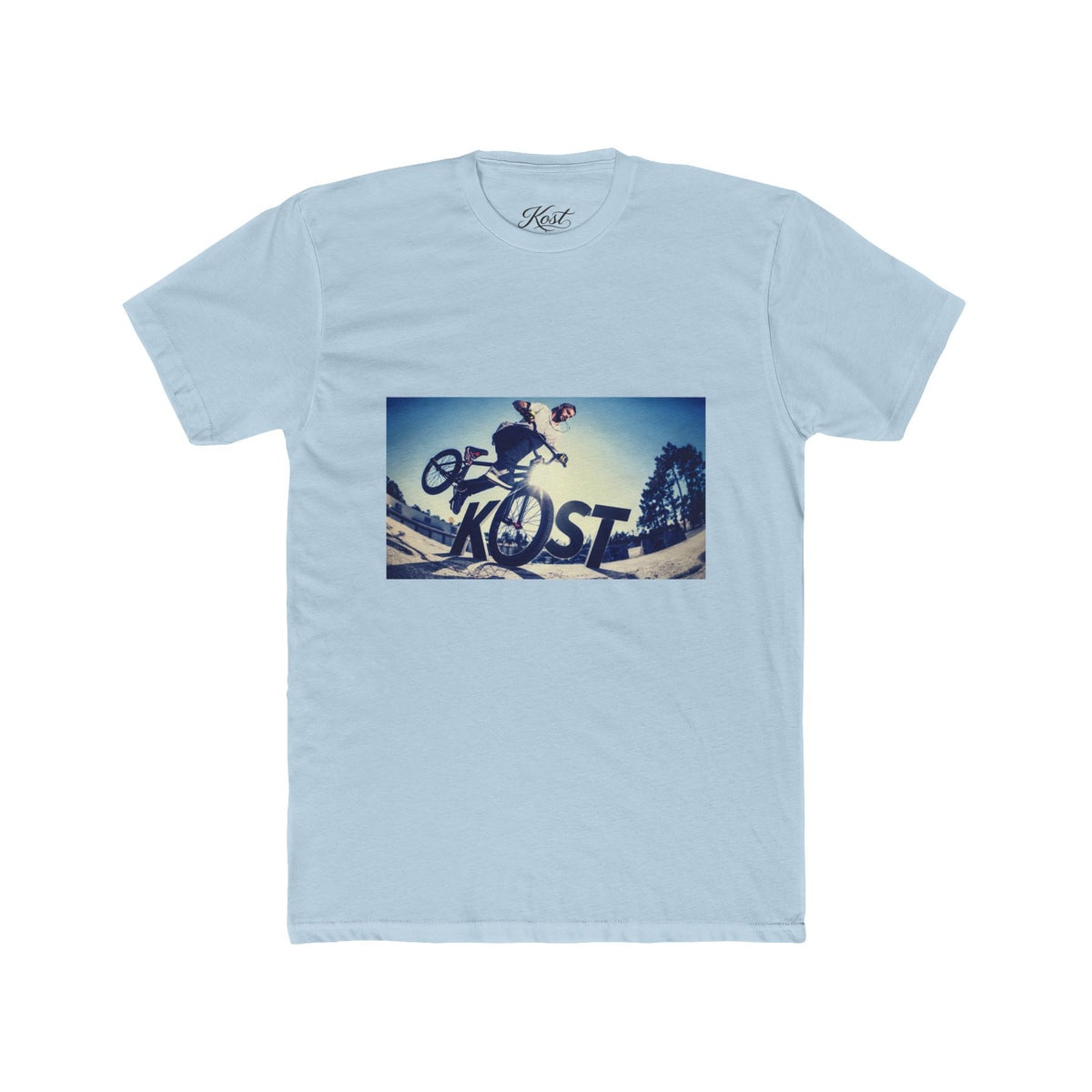 BMX Rider Graphic Tee — 'KIDST' Vintage Skatepark T-Shirt