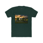 Golf Sunset Crew Tee – 'KOST' 3D Golf Design