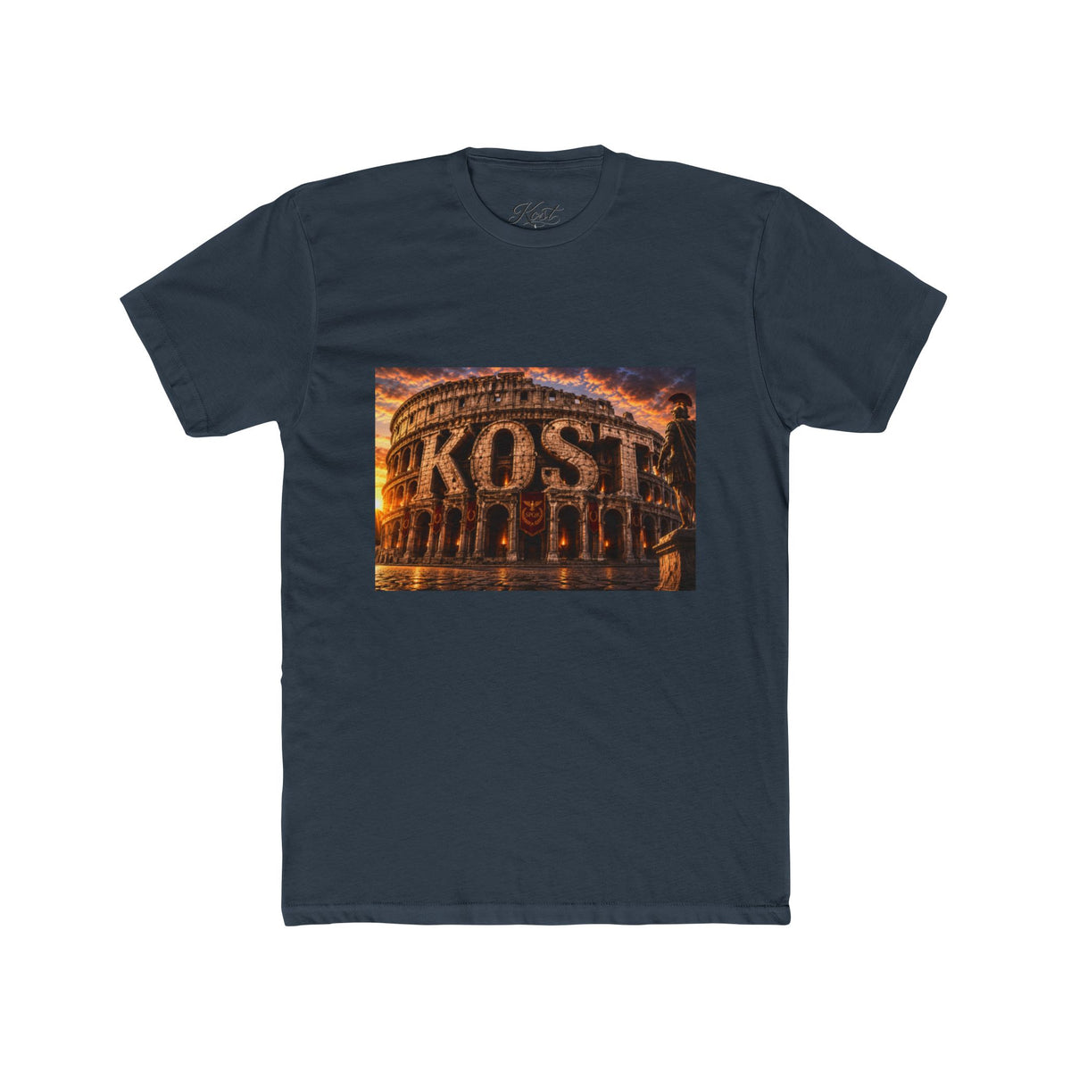 KOST Coliseum Graphic Tee — Vintage Roman Architecture Sunset T-Shirt
