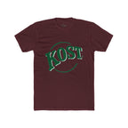 KOST Vintage Logo Tee — Green Retro Circle Graphic T-Shirt