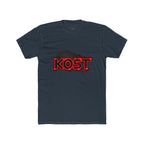 KOST Graphic T-Shirt – Distressed Red Logo Streetwear Tee
