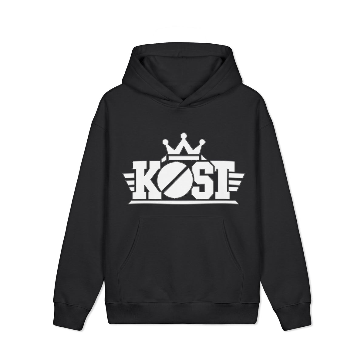 KOSI Crown Logo Hoodie — Retro Streetwear Pullover