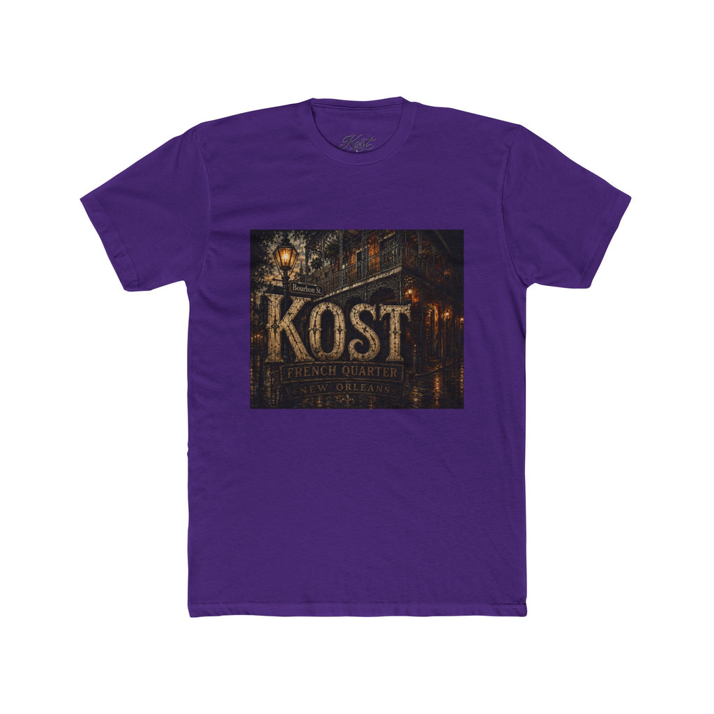 KOST Vintage Street Sign Tee — Rustic Urban Logo T-Shirt