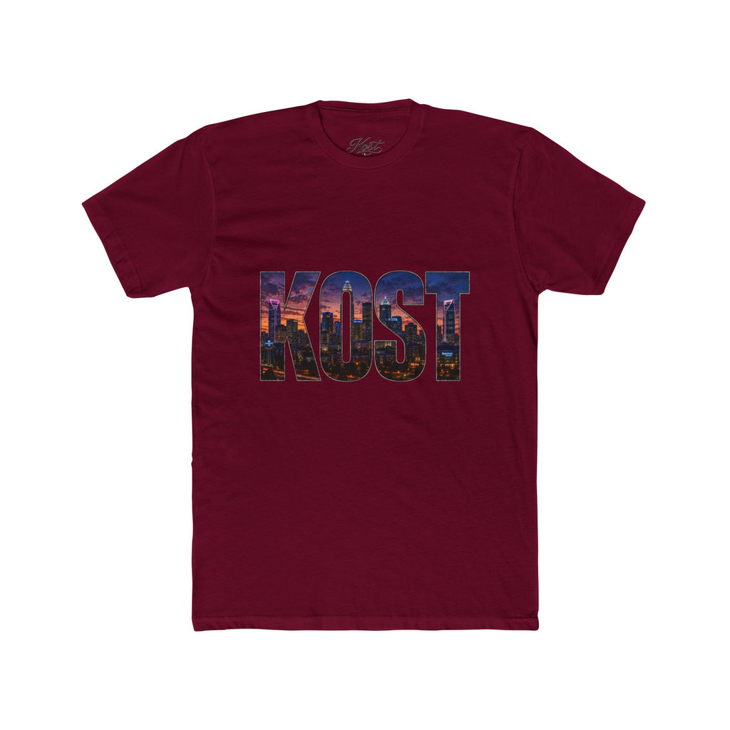 KOST Skyline T-Shirt — Cityscape Lettering Crew Tee