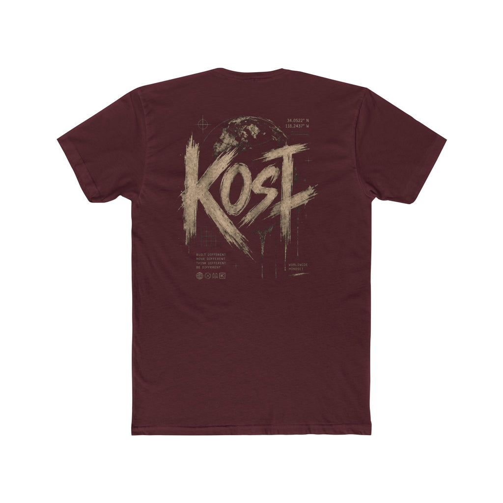 Kost Graphic Tee — Distressed Urban Logo Crewneck