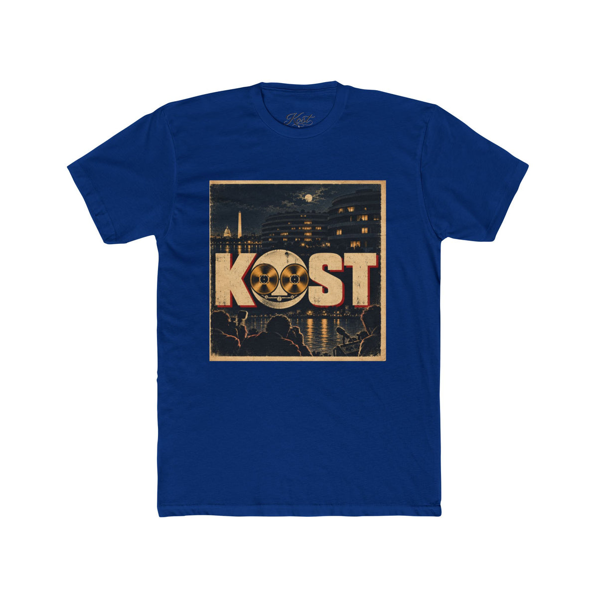 KOST Retro Cityscape T‑Shirt — Vintage Radio Logo Tee