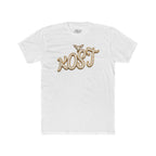 KOST Script Logo Tee — Vintage Rhinestone Lettering Cotton T-Shirt