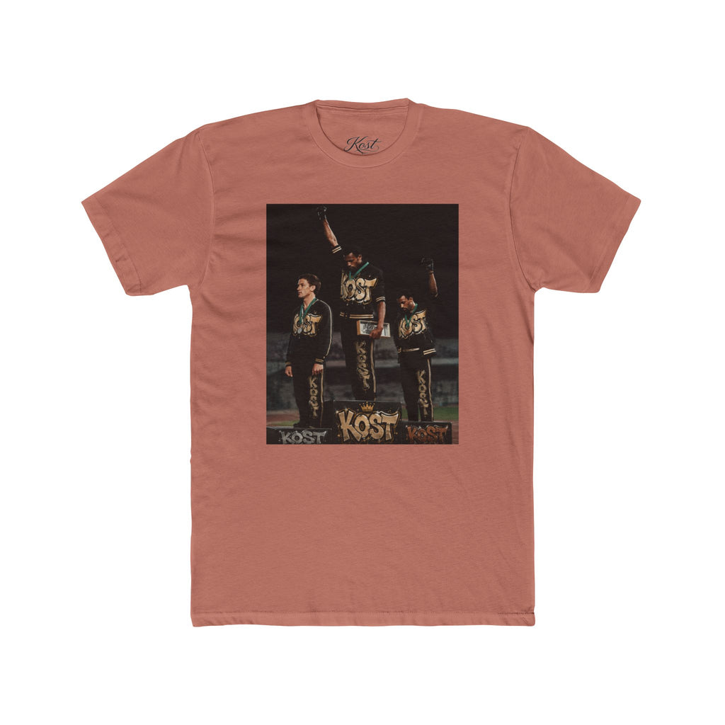 Vintage Band Photo Tee — KOST Crew Portrait Graphic T-Shirt