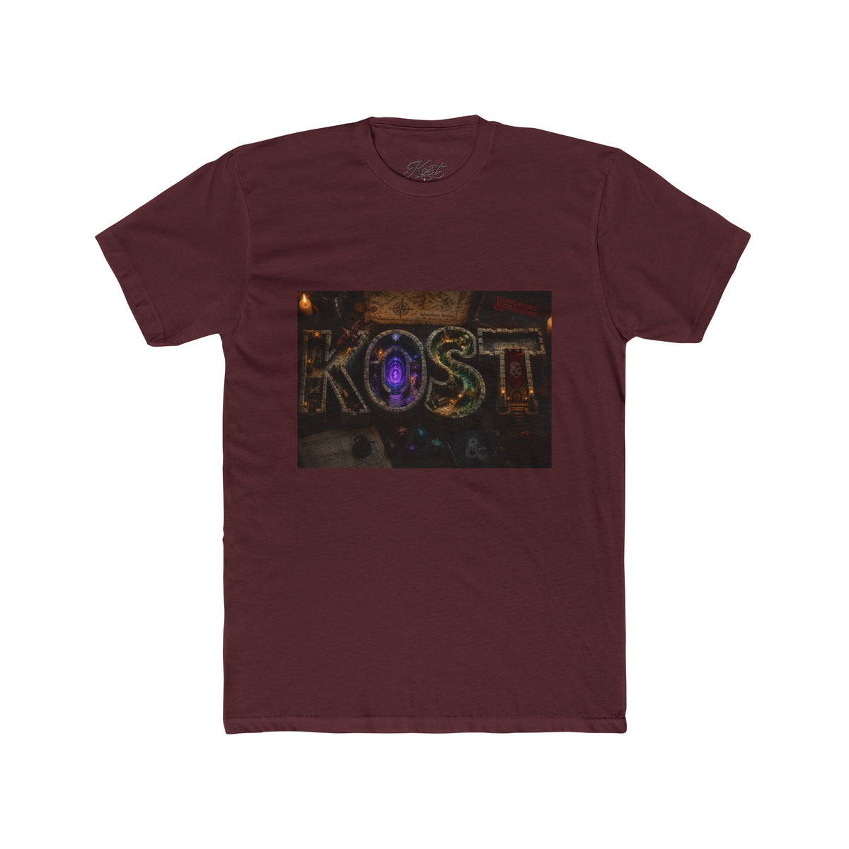 Kost Arcade Logo T‑Shirt — Retro Neon Gaming Crew Tee