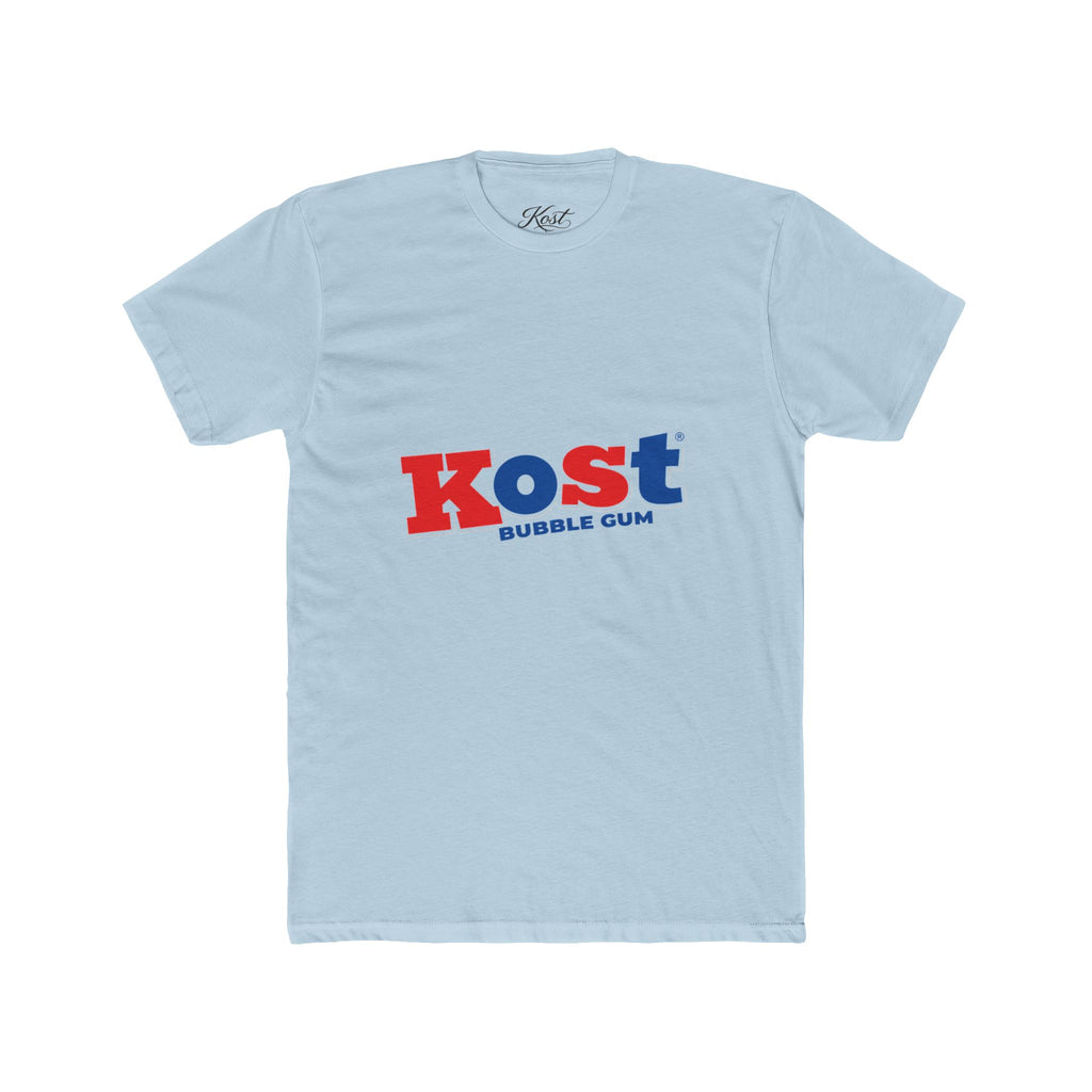 Kost Bubble Gum Graphic Tee — Retro Red & Blue Logo T‑Shirt