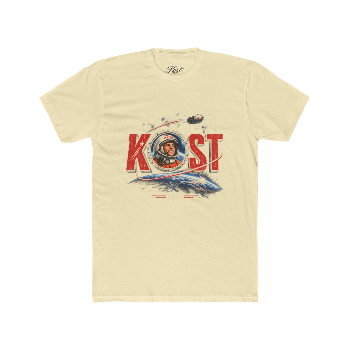 Kosmonaut Retro Space T-Shirt — Vintage Cosmonaut Graphic Tee