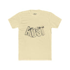 KOST Sketch Logo Tee — White Cotton Graphic T‑Shirt