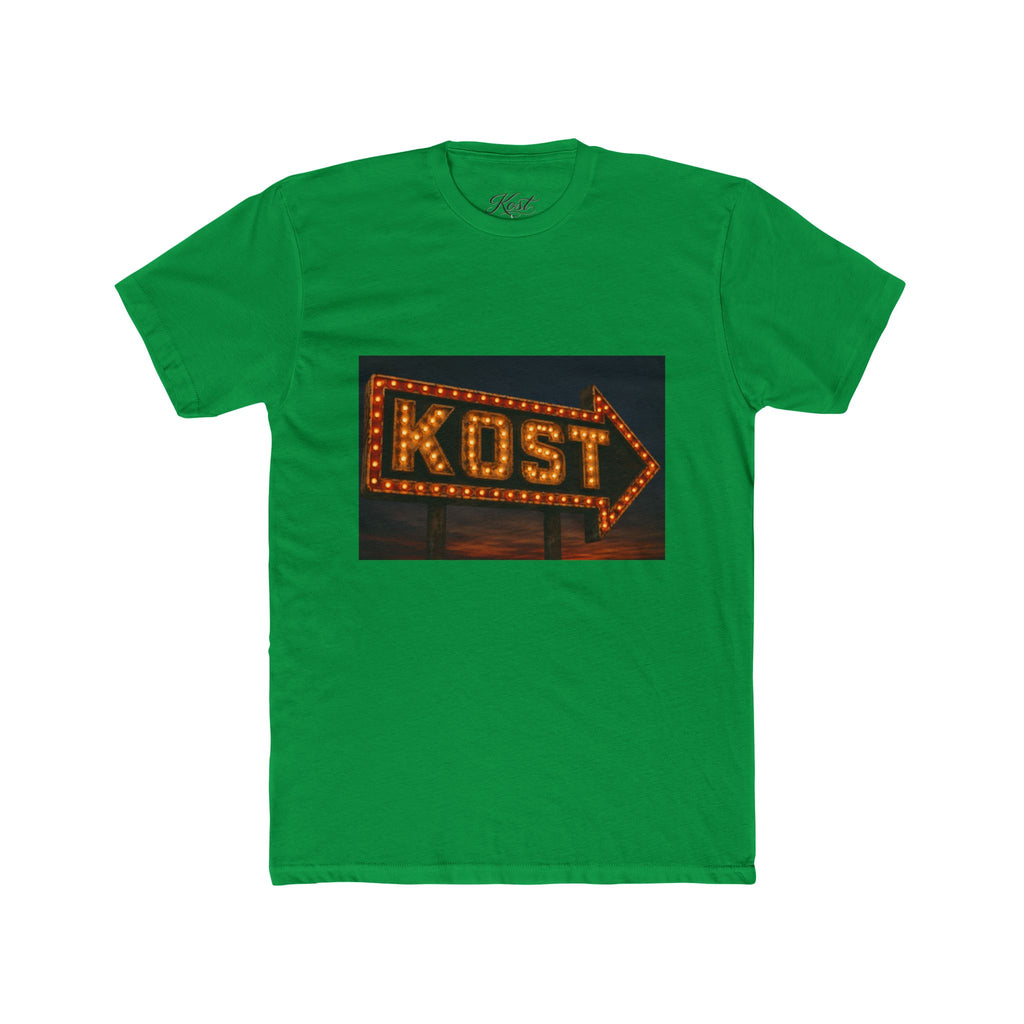 KOST Marquee Arrow Tee — Vintage Neon Sign Graphic T-Shirt