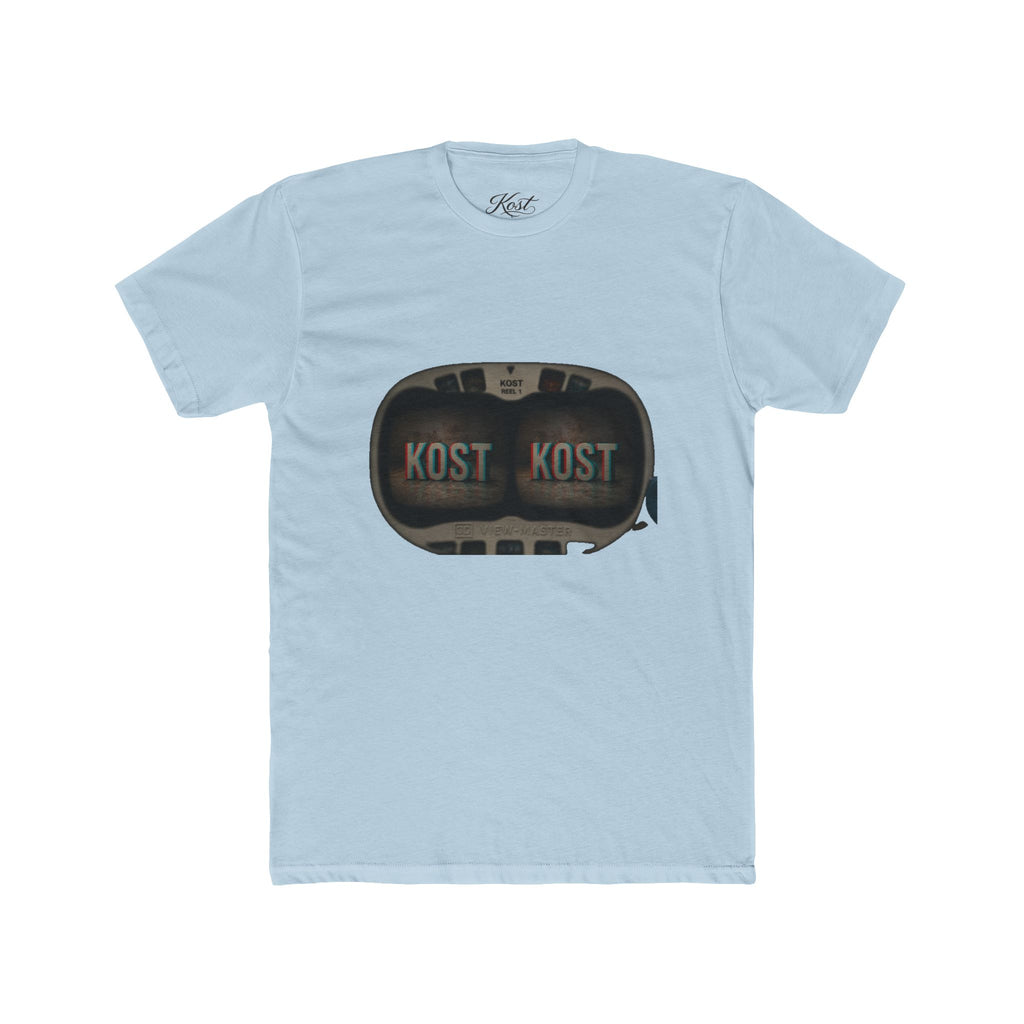 KOST Retro Camera Tee — Vintage Viewfinder Graphic Crew T-Shirt