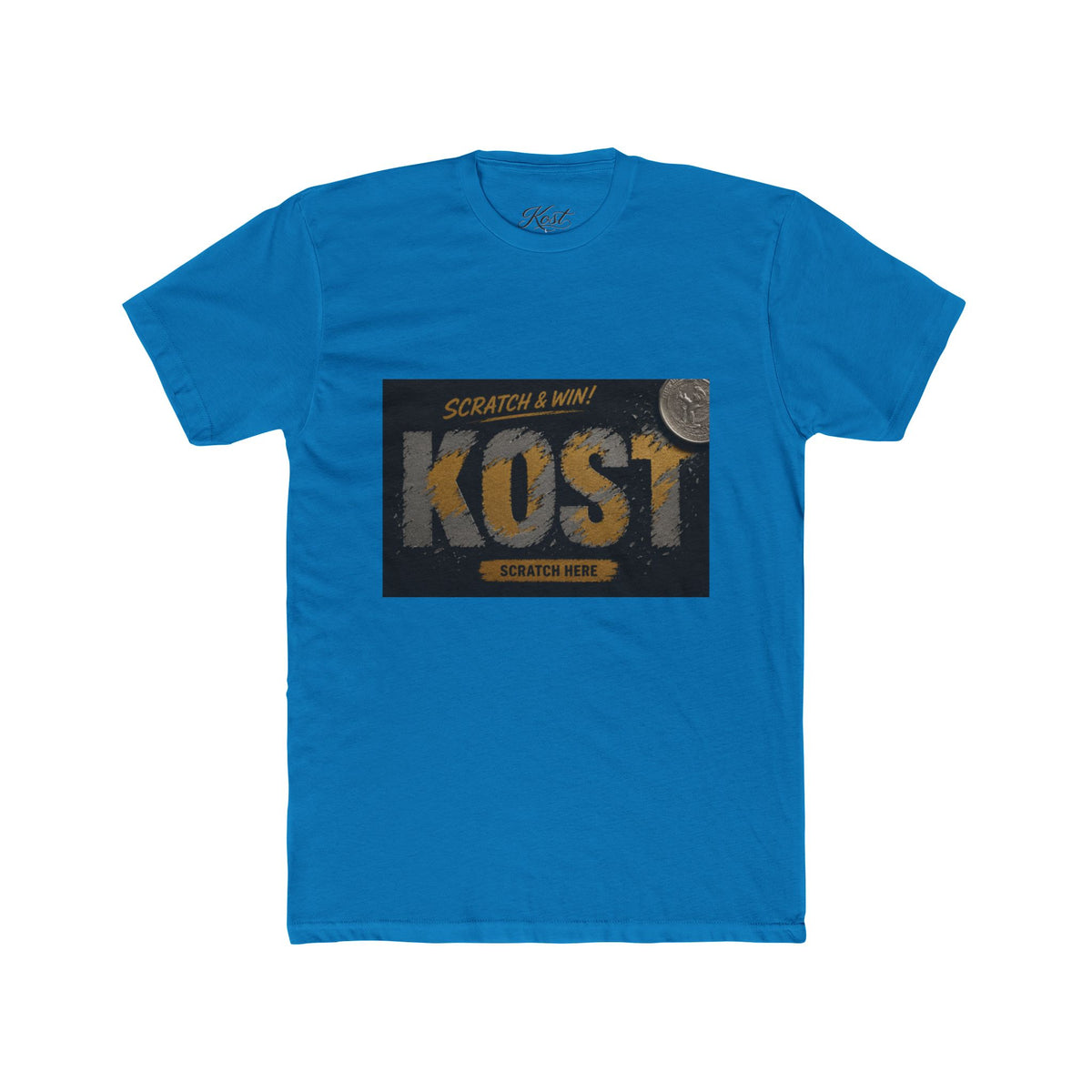 Kost Scratch & Win Graphic Tee — Retro Lottery Ticket Design