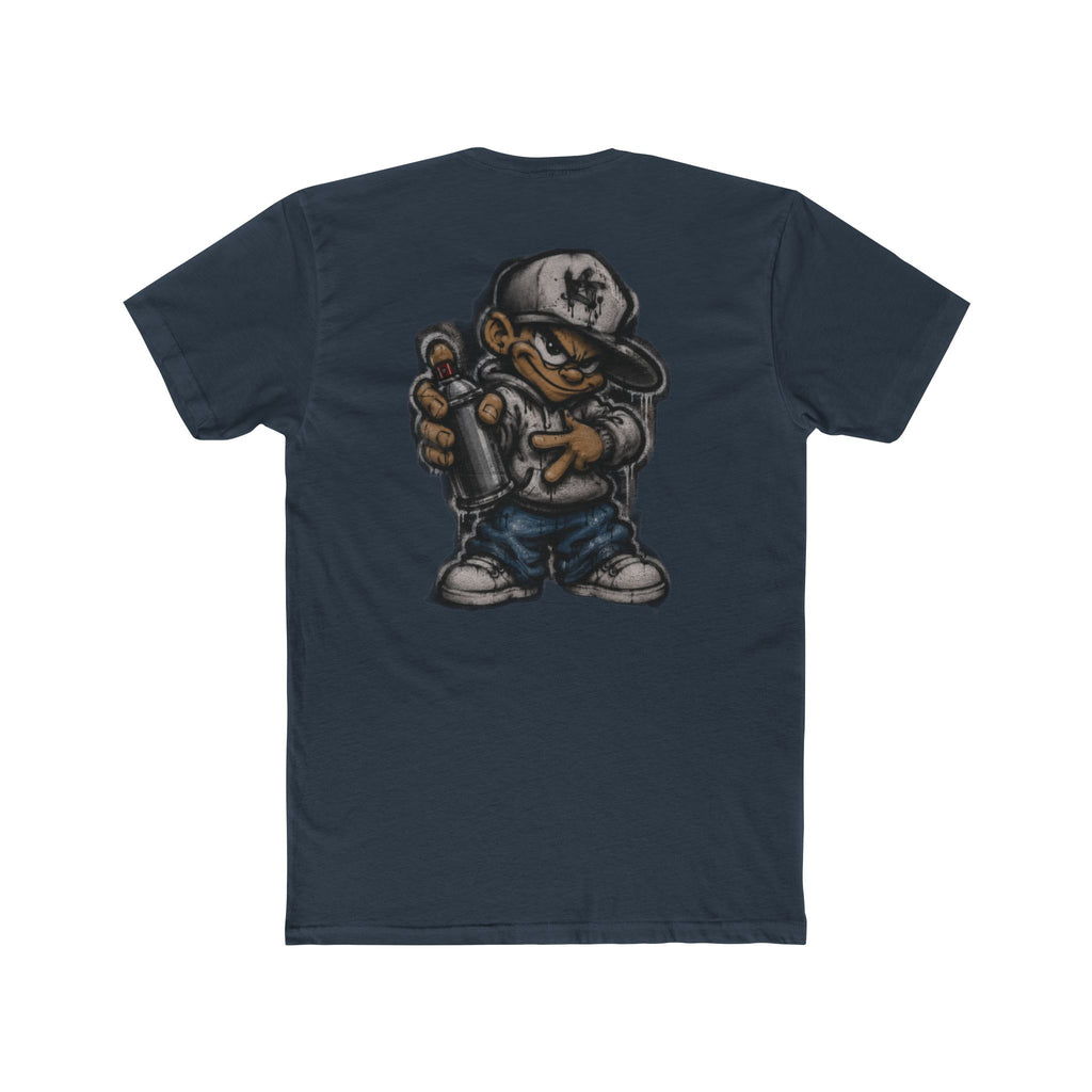 Crew Tee — KOST Graffiti Logo & Urban Character Streetwear