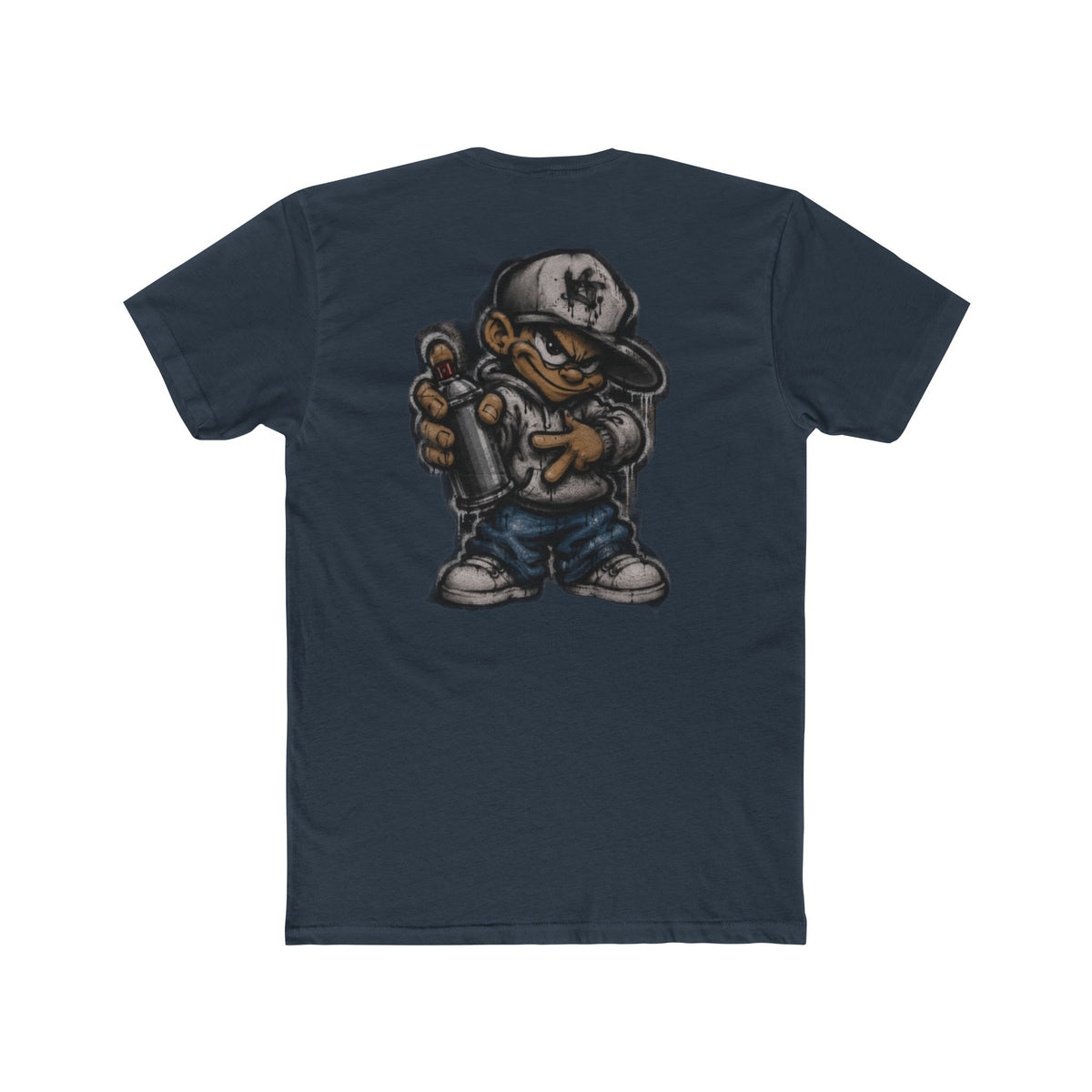 Crew Tee — KOST Graffiti Logo & Urban Character Streetwear
